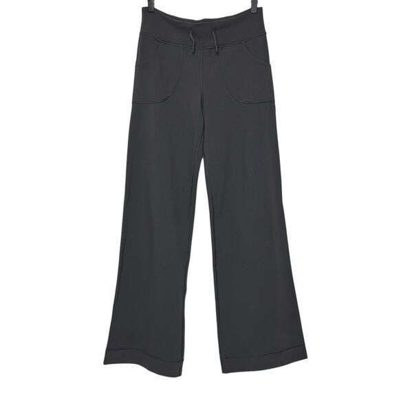 Lululemon Athletica Gray Wide Leg Pants 4 - Picture 1 of 6